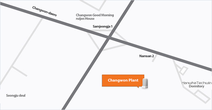 Changwon Plant  Map